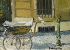 Beth Dilly "The Pram" 2009 Oil On Canvas 7 x 5 $100 Beth Dilly "The Pram" 2009 Oil On Canvas 7 x 5 $100