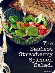 strawberry spinach salad recipe
