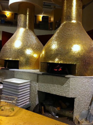 And the wood-fired pizza ovens.