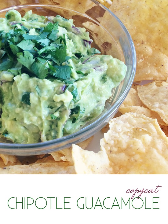 Copycat Chipotle Guacamole