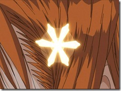 Bleach 13 Orihime's Hairpin Glows