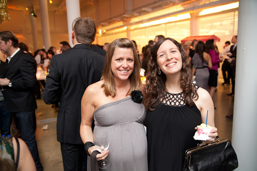 Jillian Clark of 100LayerCake.com/blog and Kate Harrison of greenbrideguide.com