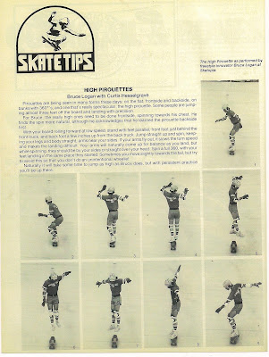 Bruce demonstrating a front side piroueutte
