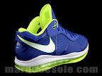 nike air max lebron 8 v2 low blue citron 4 03 Obey Your Thirst! Nike LeBron 8 V2 Low Sprite is Hitting Retail