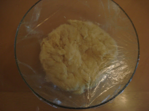 Dough in oiled bowl