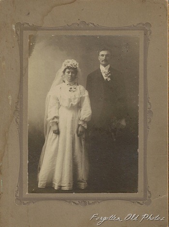 Blurry Wedding photo 1900 Vines DL Antiques