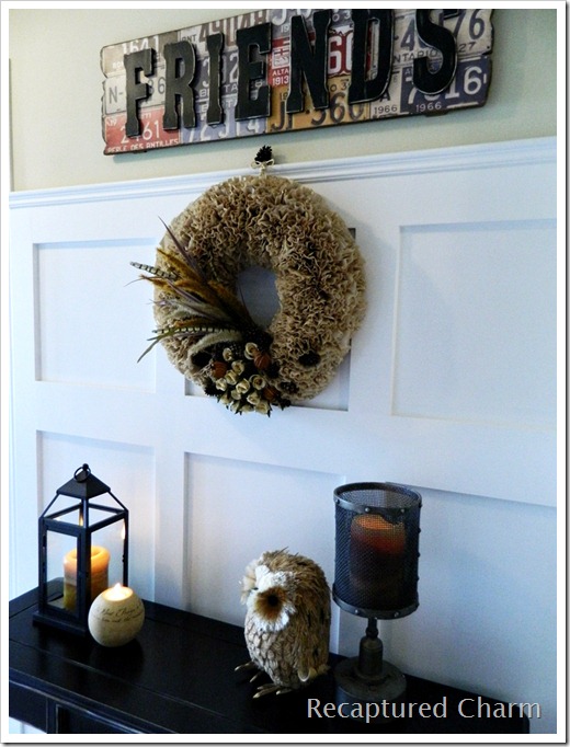 Fall Coffee Filter Wreath 049a