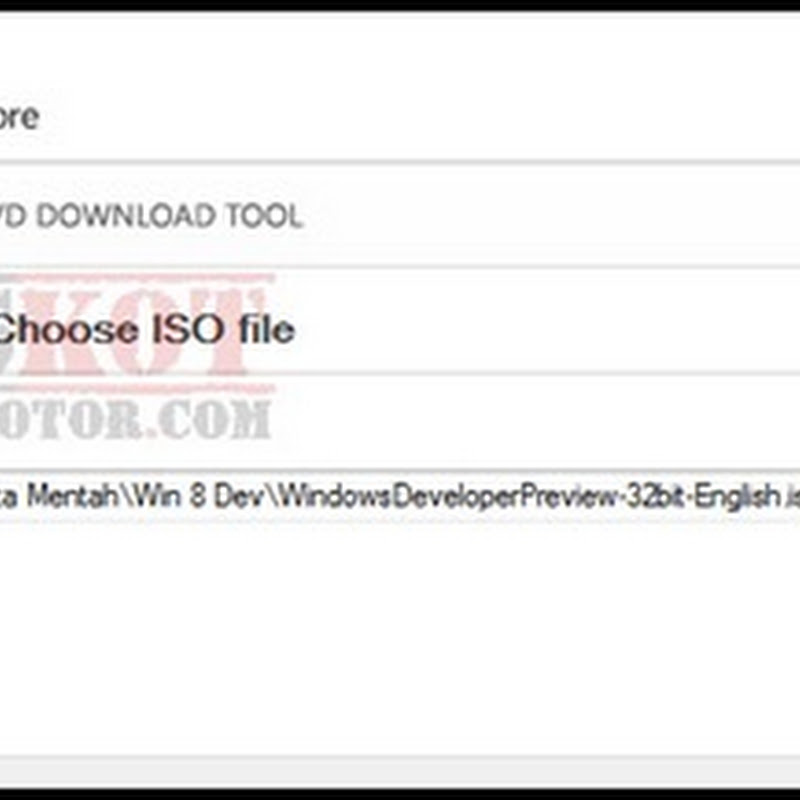 Cara Install Windows 8 Dari USB Flash Disk