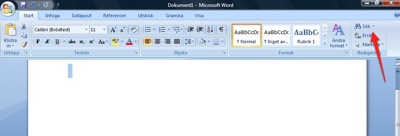 Windows Word Sök