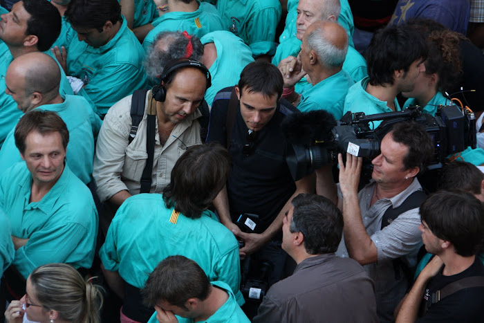 Els Castellers de Vilafranca a France 3 TV