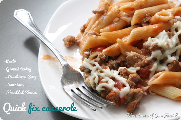 easy casserole quick recipe
