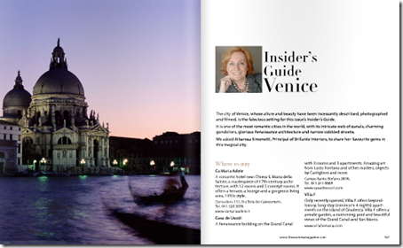 The Address Magazine Venice