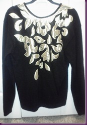 black and gold back shot