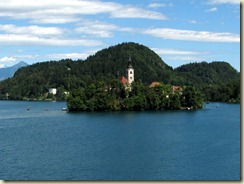 Lago Bled - a ilha
