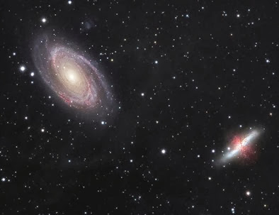 galáxias M81 e M82