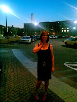 Dusk outside City Zen at the mandarin Oriental