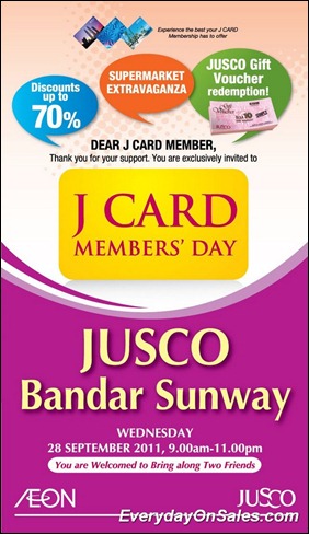 Jusco-J-Card-Member-day-Bandar-Sunway-2011-EverydayOnSales-Warehouse-Sale-Promotion-Deal-Discount