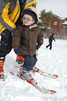 Theo's first day of ski