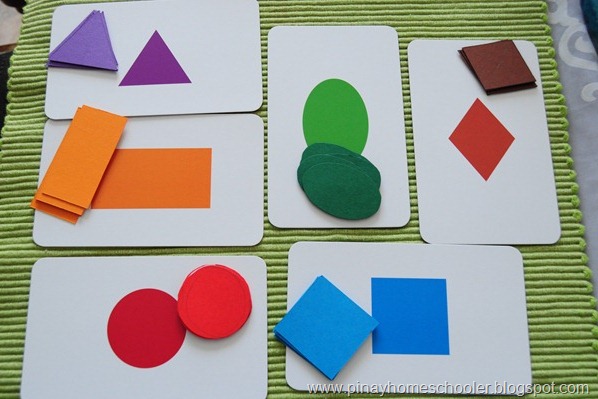 Repurposing Flashcards: Shapes and Colors