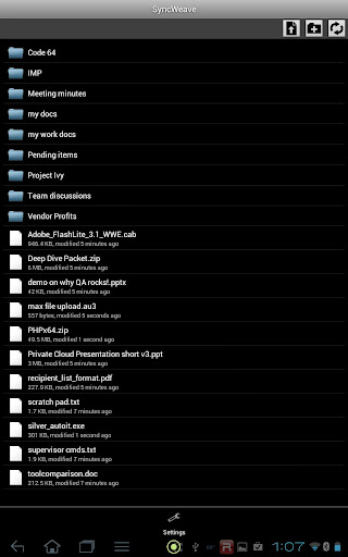 Syncweave for Android