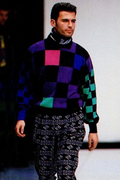 versace FW menswear 1993