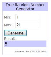 Entertain Random Winner