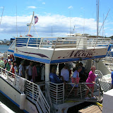 Exiting the Boat