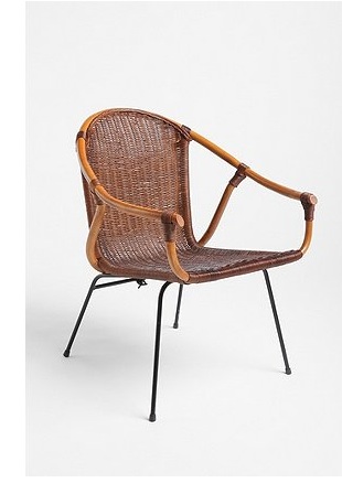 This chair combines modern design with a traditional, rustic finish. It's an interesting piece that would stand out indoors or outdoors.
(urbanoutfitters.com) This chair combines modern design with a traditional, rustic finish. It's an interesting piece that would stand out indoors or outdoors.
(urbanoutfitters.com)