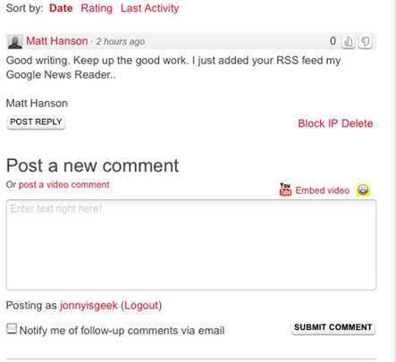 benefit of blog commenting
