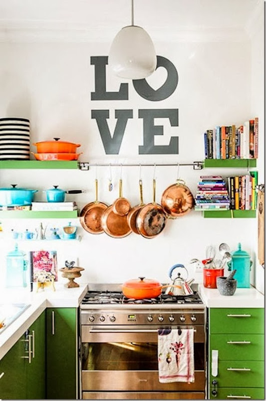 Interior of kitchen