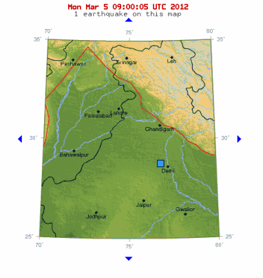 earthquake india