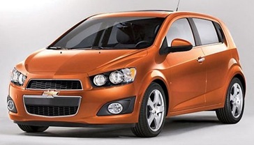 Chevrolet distances new Sonic subcompact from Aveo
