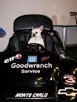 Maybe this car will get me to Monte Carlo.  I'll look to my right.