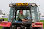 Bill Major our resident groundman carefully preparing the miles of course 
