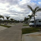 Our spot at Cajun Palms RV Resort