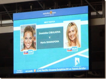 Cibulkova vs Sharapova Cibulkova vs Sharapova