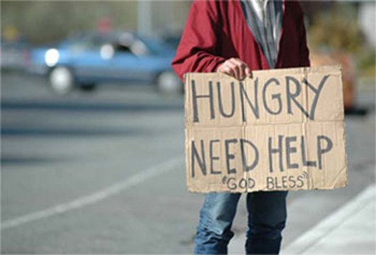 beggar sign