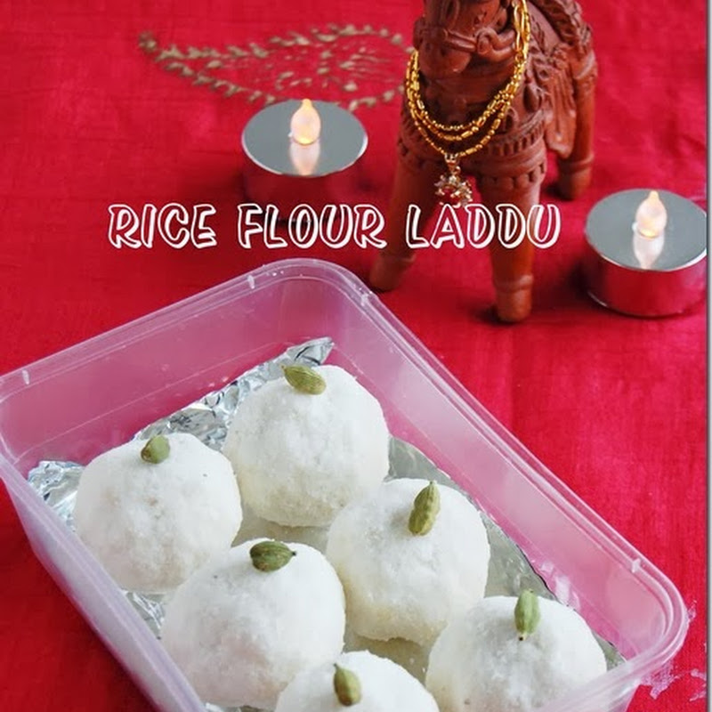 Rice flour laddu - 400th post
