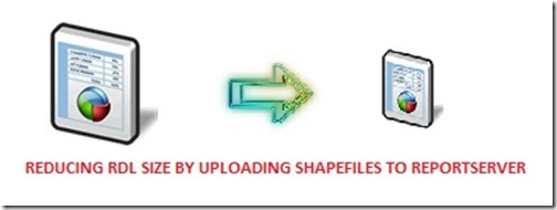 REDUCING RDL SIZE BY UPLOADING SHAPEFILES TO REPORTSERVER