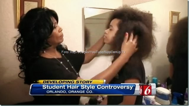 Menina pode ser expulsa por causa do cabelo crespo? Menina pode ser expulsa por causa do cabelo crespo?