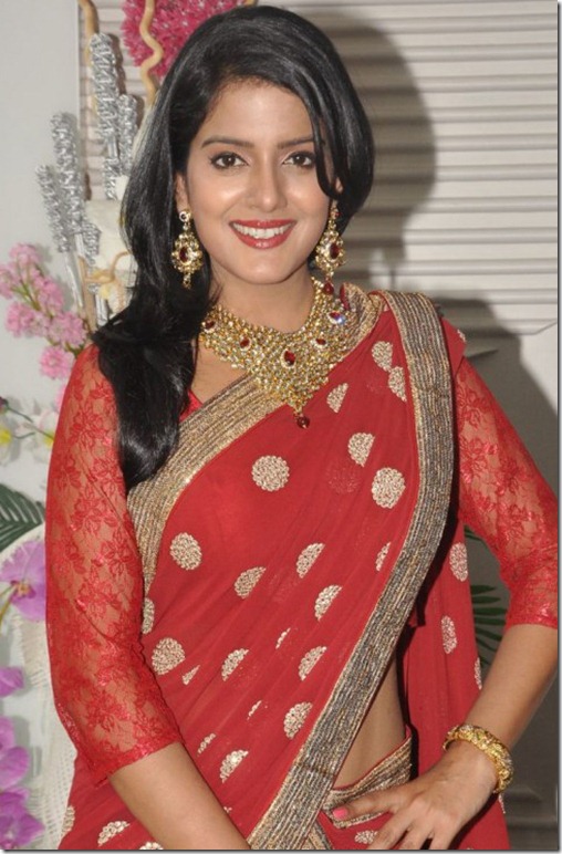 Actress Visakha Singh Photos at at Kashish Half Saree Festival, Hyderabad