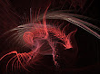 Dragon Lines Abstract Image