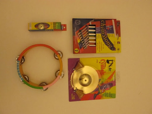 I purchased some instruments I know the kids will love. I am not so sure the parents will be thrilled.