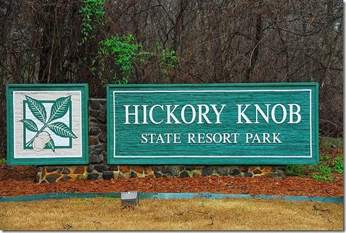 Hickory Knob Sign