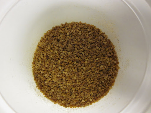 Terri detected a distinct fruity note in the palm sugar, and guessed its identity correctly.  It's great for baking as it replaces refined sugar 1 to 1.