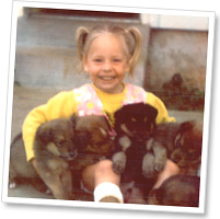 Born loving animals- Kathy Kuhl learned a great deal from her childhood dog Wendy- and the learning continued as she allowed other dogs to be among her teachers... Born loving animals- Kathy Kuhl learned a great deal from her childhood dog Wendy- and the learning continued as she allowed other dogs to be among her teachers...