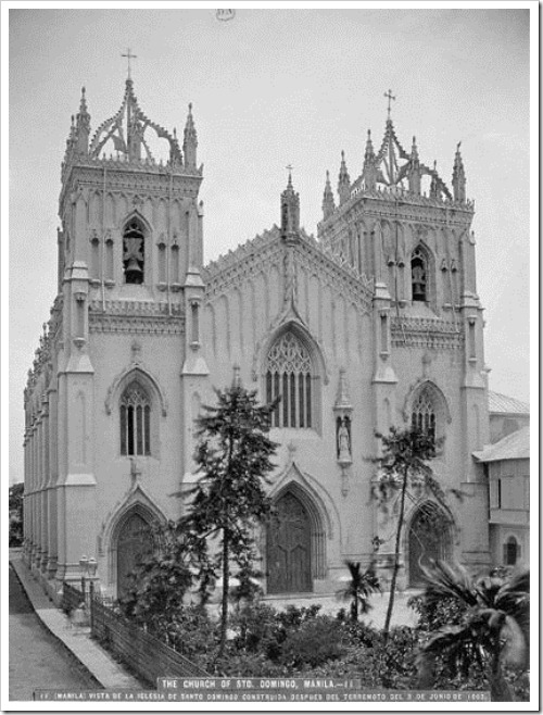 Sto Domingo Church 1907 Sto Domingo Church 1907