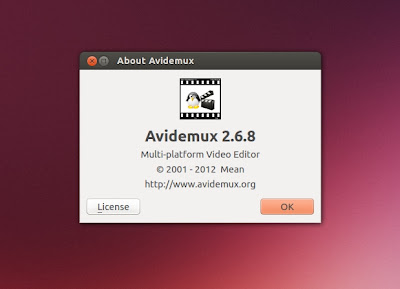 Avidemux 2.6.8 - info