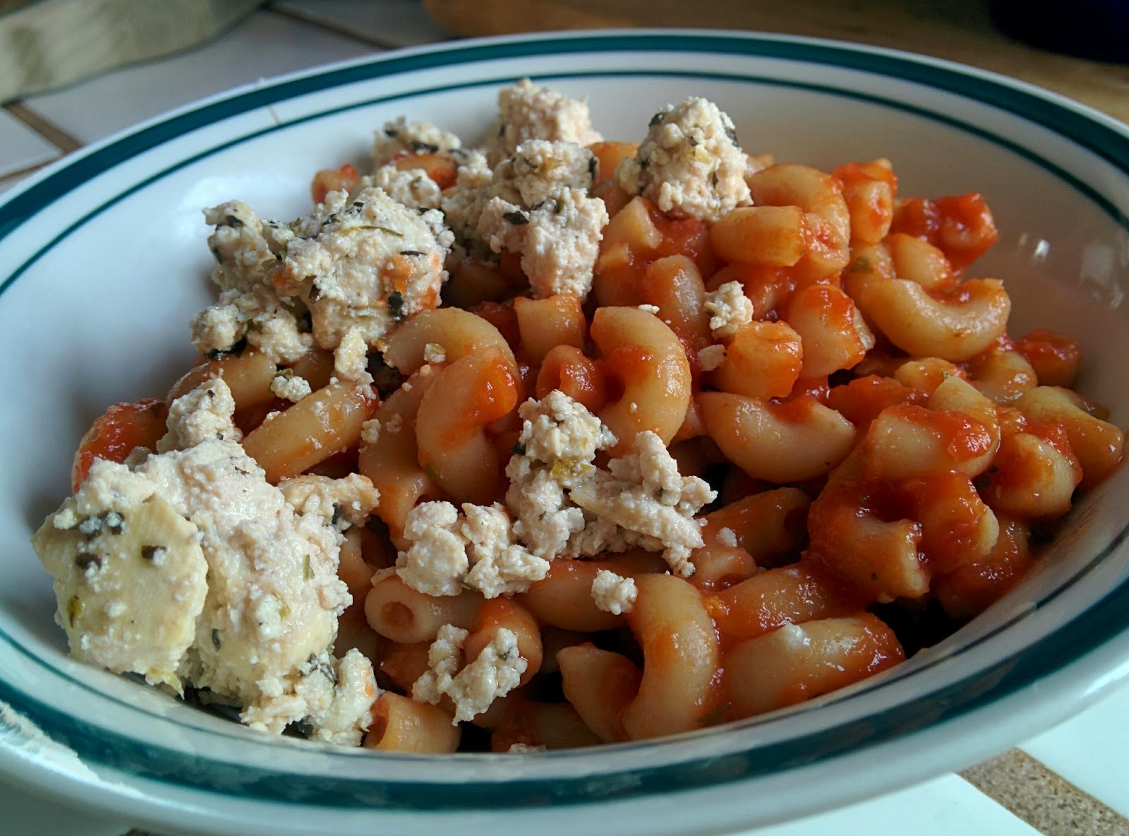 WholeFoodVegan Whole Wheat Elbow Pasta with Heidi Ho Feta Crumbles