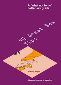 Cover of Anthony Berger's Book 40 Great Sex Tips